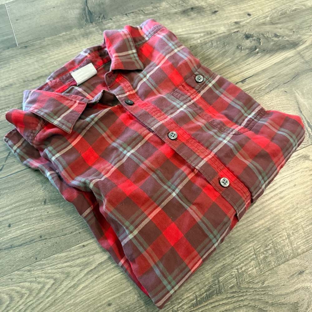 Columbia Men's Cornell Woods Flannel Long Sleeve Button Down Shirt XL